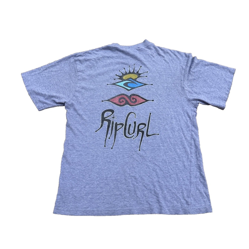 Rip Curl Shirt Mens‎ S Vintage Surf 90s Skater Purple Australia Surfing